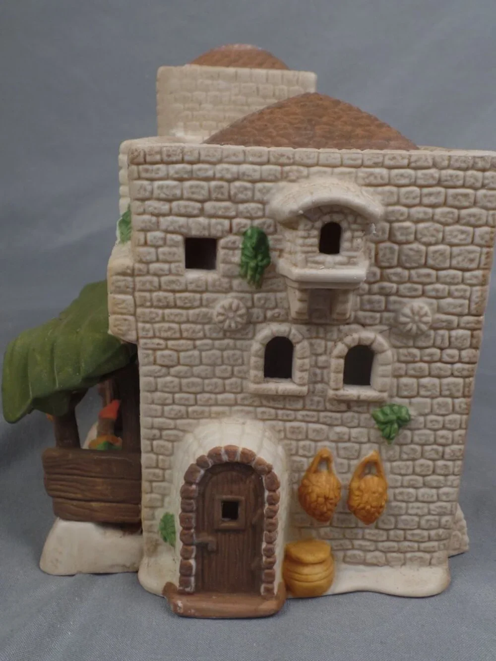 Department 56 Little Town of Bethlehem Market 1987 Ceramic Replacement No Light